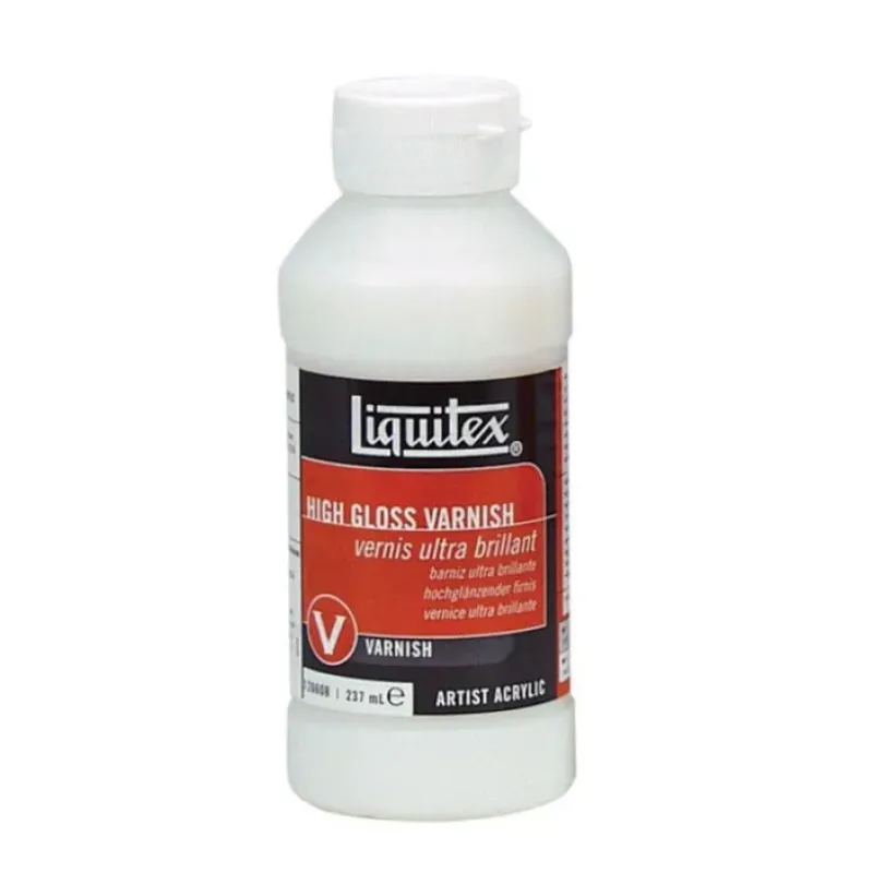 Brush^Liquitex Acrylic Varnish - High Gloss Varnish - Little Painter Art | Exploring the Endless Possibilities of Art