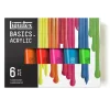 Pigment^Liquitex Basics Acrylic Colour Fluorescent Set 6x118ml - Little Painter Art | Exploring the Endless Possibilities of Art