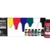 Pigment^Liquitex Basics Acrylic Fluid - 118ml - Set of 6 Assorted Colours - Little Painter Art | Exploring the Endless Possibilities of Art