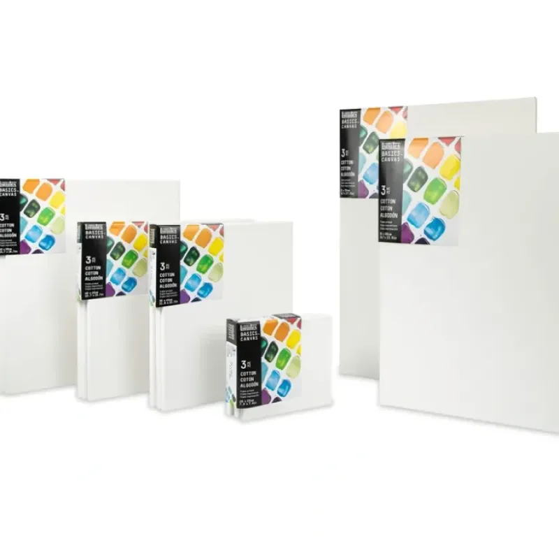 Canvas^Liquitex Basics Cotton Canvases Multi-Packs - Little Painter Art | Exploring the Endless Possibilities of Art