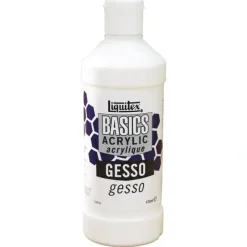 Pigment^Liquitex Basics Gesso 473ml - Little Painter Art | Exploring the Endless Possibilities of Art