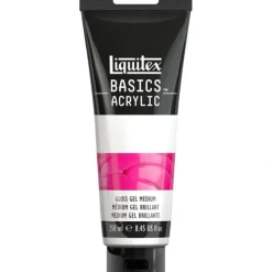 Pigment^Liquitex Basics Gloss Gel Medium 250ml - Little Painter Art | Exploring the Endless Possibilities of Art