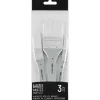 Canvas^Liquitex Basics Synthetic Acrylic Brushes - Pack of 3 - Little Painter Art | Exploring the Endless Possibilities of Art