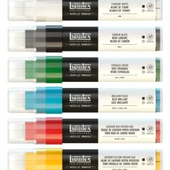 Pigment^Liquitex Paint Marker - Set of 6 x 15mm - Classic Colours - Little Painter Art | Exploring the Endless Possibilities of Art