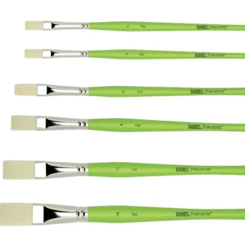 Brush^Liquitex Professional Freestyle Brushes - Detail Flat - Little Painter Art | Exploring the Endless Possibilities of Art