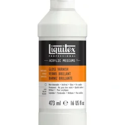 Brush^Liquitex Professional Gloss Varnish 16oz - Little Painter Art | Exploring the Endless Possibilities of Art