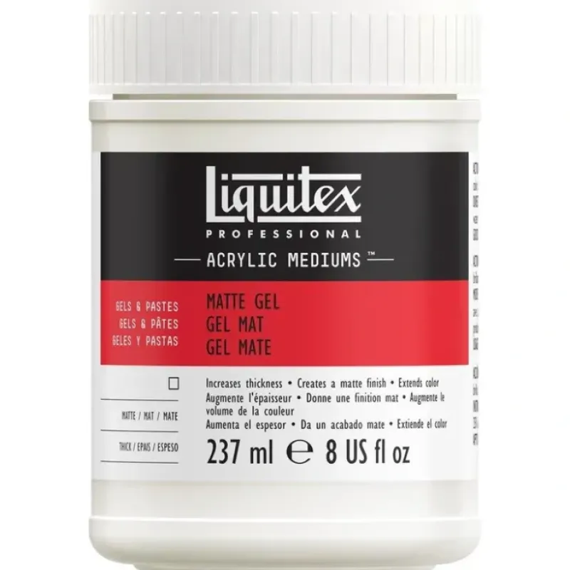 Pigment^Liquitex Professional Matte Gel Medium 8oz - Little Painter Art | Exploring the Endless Possibilities of Art