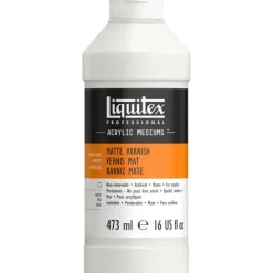 Brush^Liquitex Professional Matte Varnish 16oz - Little Painter Art | Exploring the Endless Possibilities of Art