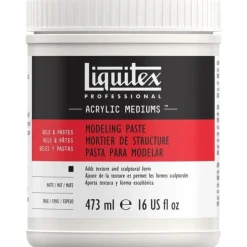 Pigment^Liquitex Professional Modeling Paste Acrylic Medium 16oz - Little Painter Art | Exploring the Endless Possibilities of Art