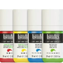 Canvas^Liquitex Professional Soft Body Acrylic Paints - 59ml (2 oz) - Little Painter Art | Exploring the Endless Possibilities of Art