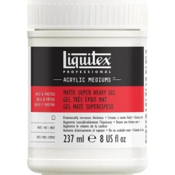 Pigment^Liquitex Professional Super Heavy Matte Gel Medium 8oz - Little Painter Art | Exploring the Endless Possibilities of Art