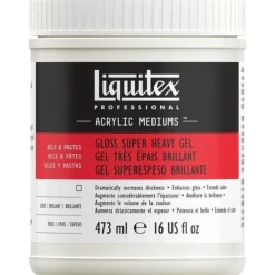 Pigment^Liquitex Professional Super Heavy Gloss Gel Medium 16oz - Little Painter Art | Exploring the Endless Possibilities of Art
