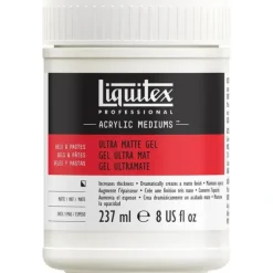 Pigment^Liquitex Professional Ultra Matte Gel Medium 8oz - Little Painter Art | Exploring the Endless Possibilities of Art