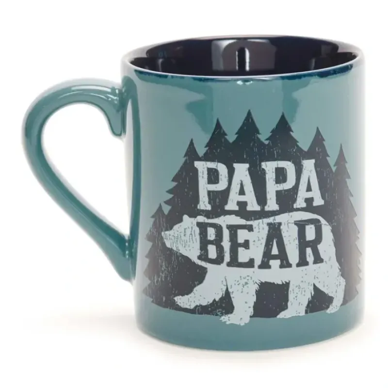 Shop All^Little Blue House Ceramic Mug - Papa Bear - Little Painter Art | Exploring the Endless Possibilities of Art