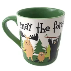 Shop All^Little Blue House Ceramic Mug - May The Forest Be With You - Little Painter Art | Exploring the Endless Possibilities of Art
