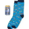 Shop All^Little Blue House Men's Beer Can Socks - Lake It Easy - Little Painter Art | Exploring the Endless Possibilities of Art