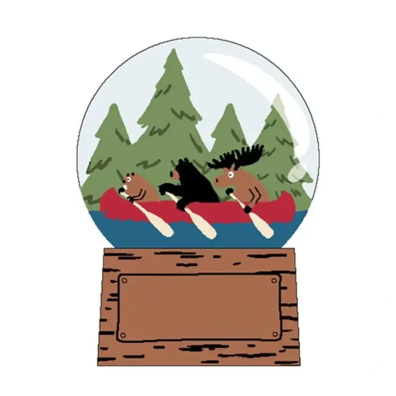 Shop All^Little Blue House Mini Snow Globe - Forest Paddles - Little Painter Art | Exploring the Endless Possibilities of Art