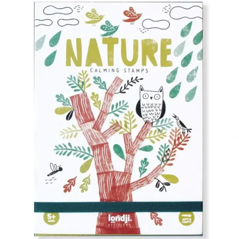 Shop All^Londji Calming Nature Rubber Stamp Kit - Little Painter Art | Exploring the Endless Possibilities of Art