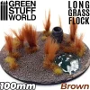 Shop All^Long Grass Flock 100mm - Brown - Little Painter Art | Exploring the Endless Possibilities of Art