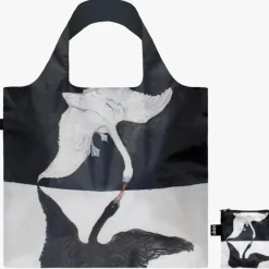 Hot^Loqi Recycled Tote Bag - Hilma af Klint The Swan - Little Painter Art | Exploring the Endless Possibilities of Art