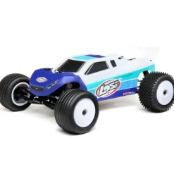 Brush^LOSI 1/18 Mini-T 2.0 2WD Stadium Truck Brushless RTR, Blue - Little Painter Art | Exploring the Endless Possibilities of Art