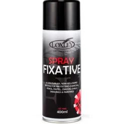 Shop All^Loxley Aerosol Fixative 400ml with a U.V. Filter - Little Painter Art | Exploring the Endless Possibilities of Art
