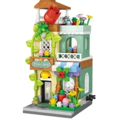 Hot^LOZ Mini Block Kit - Flower Shop - Little Painter Art | Exploring the Endless Possibilities of Art