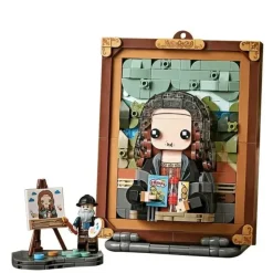 Hot^LOZ Mini Block Kit - Mona Lisa - Little Painter Art | Exploring the Endless Possibilities of Art