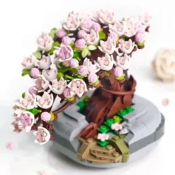 Hot^LOZ Mini Block Kit - Sakura Cherry Blossom Bonsai - Little Painter Art | Exploring the Endless Possibilities of Art