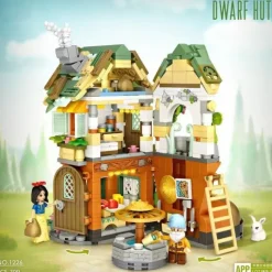 Shop All^LOZ Mini Block Kit - Snow White Dwarf Hut - Little Painter Art | Exploring the Endless Possibilities of Art