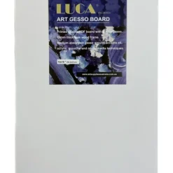 Canvas^Luca Artist's Primed MDF Painting Panels(Boards) - Medium Texture Gesso Primed - Little Painter Art | Exploring the Endless Possibilities of Art