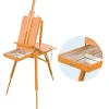 Canvas^Luca French Box Easel with Wooden Palette & Shoulder Strap - Little Painter Art | Exploring the Endless Possibilities of Art