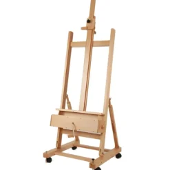 Canvas^Luca Grand Studio Easel with Cranking System, Holds Canvas up to 207cm - Little Painter Art | Exploring the Endless Possibilities of Art