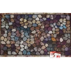Hot^Luciano Home Indoor/Outdoor Doormat - Pebbles - Little Painter Art | Exploring the Endless Possibilities of Art
