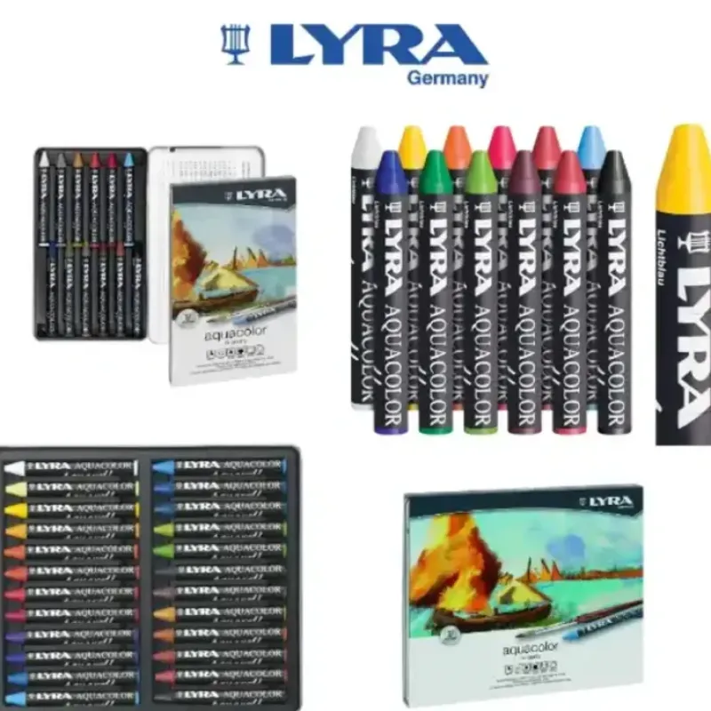 Pigment^LYRA Aquacolor Water-Soluble Pastel/Crayons Sets - Little Painter Art | Exploring the Endless Possibilities of Art