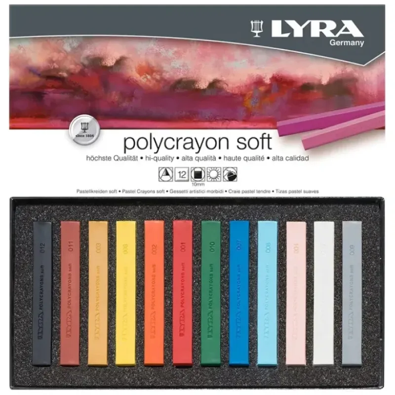 Pigment^Lyra Polycrayon Soft Pastel Sets - Little Painter Art | Exploring the Endless Possibilities of Art