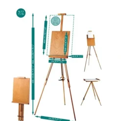 Shop All^MABEF M26 Oil/Watercolour Field Easel - Little Painter Art | Exploring the Endless Possibilities of Art