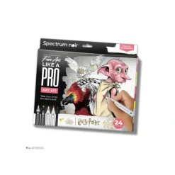 Brush^Magical Companions Pro Fan Art Colouring Kit - Spectrum Noir - Little Painter Art | Exploring the Endless Possibilities of Art