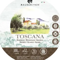 Shop All^Magnani 1404 Portofino Watercolour Block Round - 300gsm - Hot Pressed - 20 Sheets - Little Painter Art | Exploring the Endless Possibilities of Art