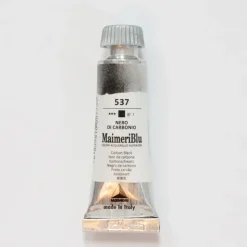 Pigment^Maimeri Blu 12ml 537 Carbon Black - Little Painter Art | Exploring the Endless Possibilities of Art