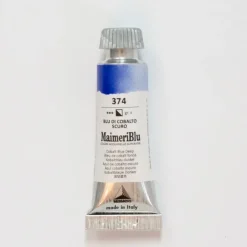 Pigment^Maimeri Blu 12ml 374 Cobalt Blue Deep - Little Painter Art | Exploring the Endless Possibilities of Art