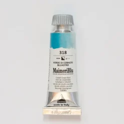 Pigment^Maimeri Blu 12ml 318 Cobalt Green Blueish - Little Painter Art | Exploring the Endless Possibilities of Art