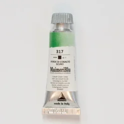 Pigment^Maimeri Blu 12ml 317 Cobalt Green Deep - Little Painter Art | Exploring the Endless Possibilities of Art