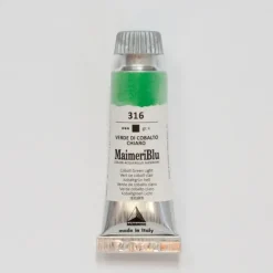 Pigment^Maimeri Blu 12ml 316 Cobalt Green Light - Little Painter Art | Exploring the Endless Possibilities of Art