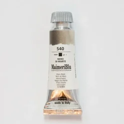 Pigment^Maimeri Blu 12ml 540 Mars Black - Little Painter Art | Exploring the Endless Possibilities of Art