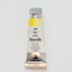 Pigment^Maimeri Blu 12ml 104 Naples Yellow - Little Painter Art | Exploring the Endless Possibilities of Art