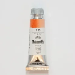 Pigment^Maimeri Blu 12ml 125 Orange Lake - Little Painter Art | Exploring the Endless Possibilities of Art