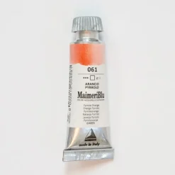 Pigment^Maimeri Blu 12ml 061 Orange Pyrrolo - Little Painter Art | Exploring the Endless Possibilities of Art