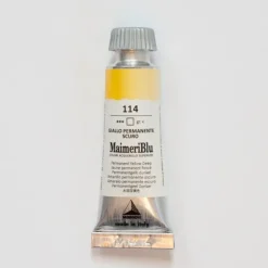Pigment^Maimeri Blu 12ml 114 Permanent Yellow Deep - Little Painter Art | Exploring the Endless Possibilities of Art
