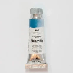 Pigment^Maimeri Blu 12ml 400 Primary Blue - Cyan - Little Painter Art | Exploring the Endless Possibilities of Art